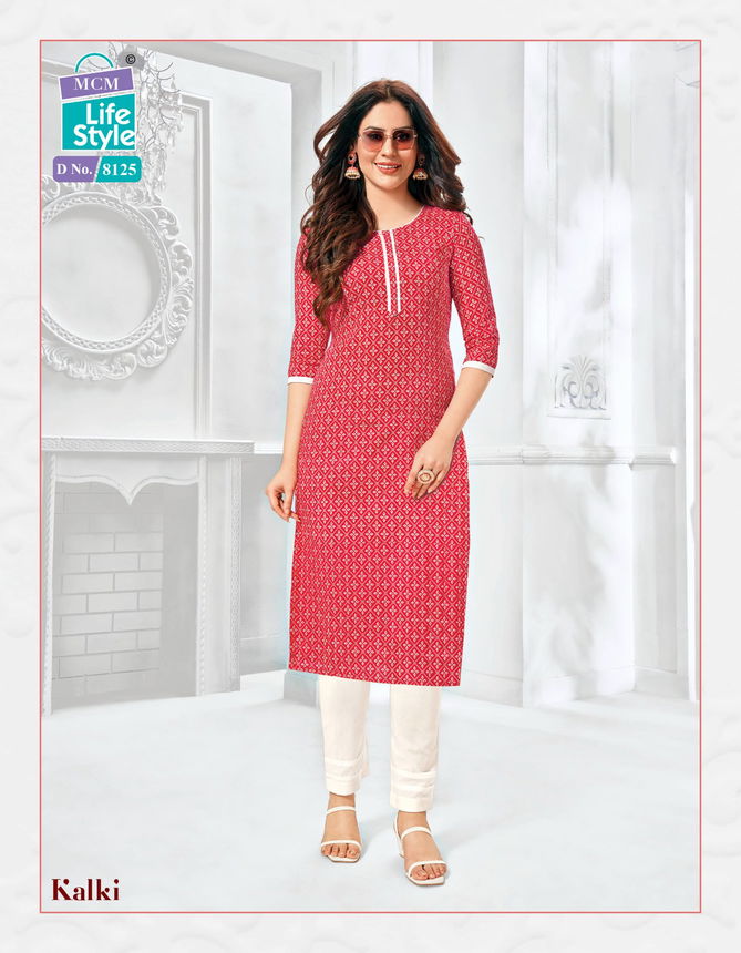 Mcm Life Style Kalki Vol 2 Printed Regular Kurti Collection
